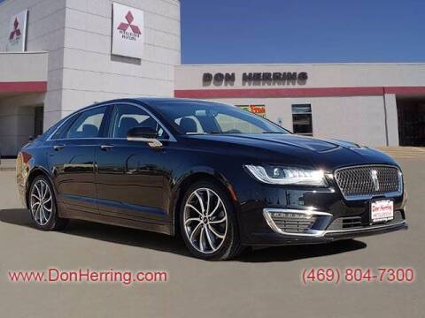 2018 Lincoln MKZ for sale at DON HERRING MITSUBISHI in Irving TX