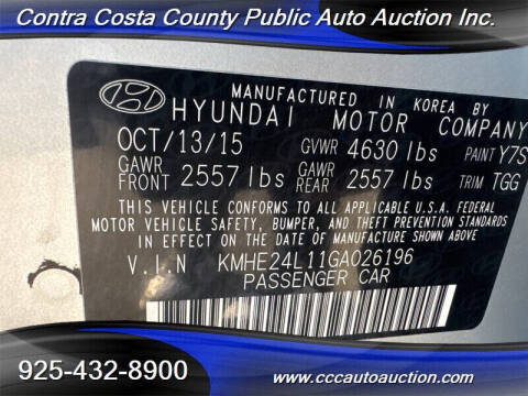 2016 Hyundai Sonata Hybrid SE