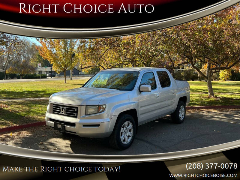 2007 Honda Ridgeline for sale at Right Choice Auto in Boise ID