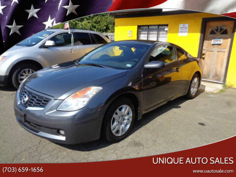 2009 Nissan Altima for sale at Unique Auto Sales in Marshall VA