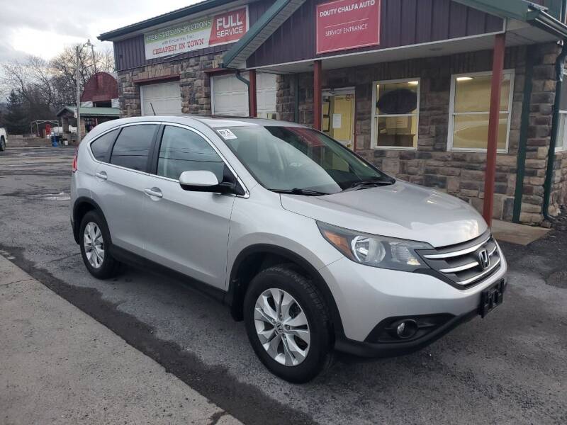 2013 Honda CR-V for sale at Douty Chalfa Automotive in Bellefonte PA