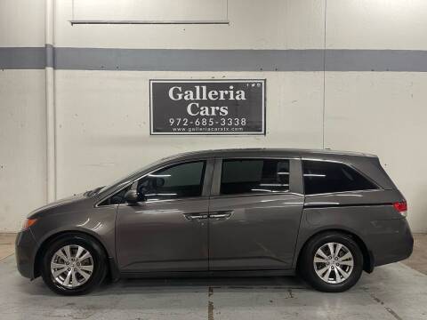 2014 Honda Odyssey for sale at Galleria Cars in Dallas TX