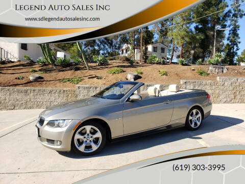 2007 BMW 3 Series for sale at Legend Auto Sales Inc in Lemon Grove CA