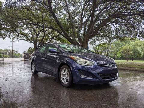 2014 Hyundai Elantra for sale at Crypto Autos of Tx in San Antonio TX