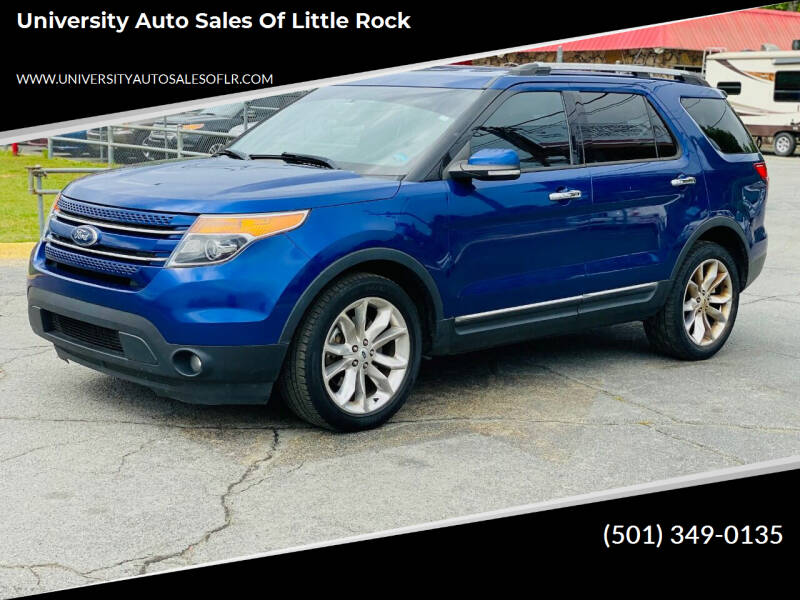 2013 Ford Explorer for sale at University Auto Sales of Little Rock in Little Rock AR