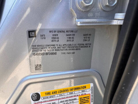 2011 Buick LaCrosse CXS