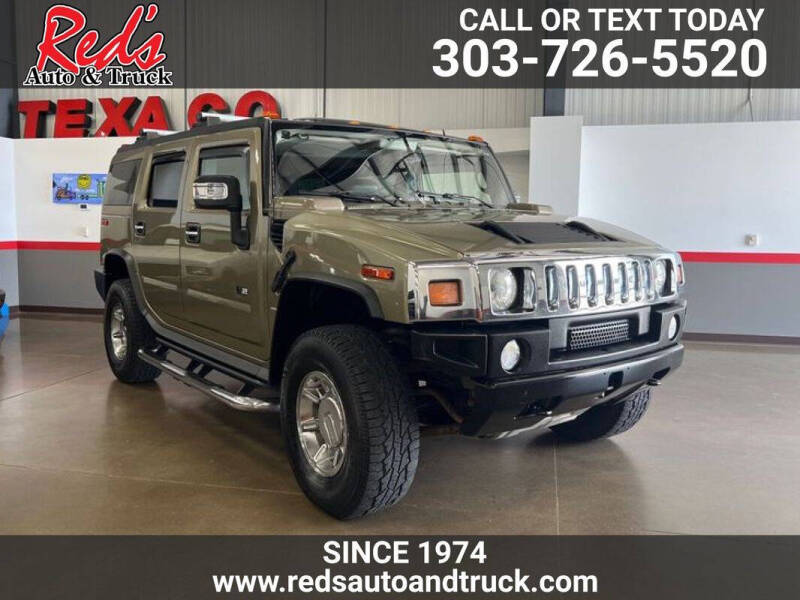 2006 HUMMER H2 for sale at Red's Auto and Truck in Longmont CO