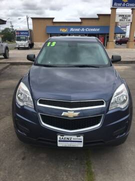 2013 Chevrolet Equinox for sale at Saenz Motors in Victoria TX