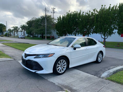 2018 Toyota Camry for sale at HIGH PERFORMANCE MOTORS in Hollywood FL