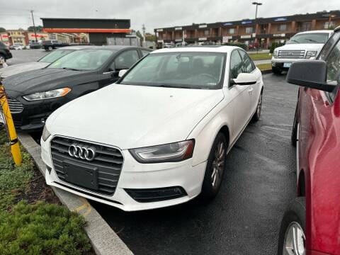 2013 Audi A4 for sale at Bristol County Auto Exchange in Swansea MA
