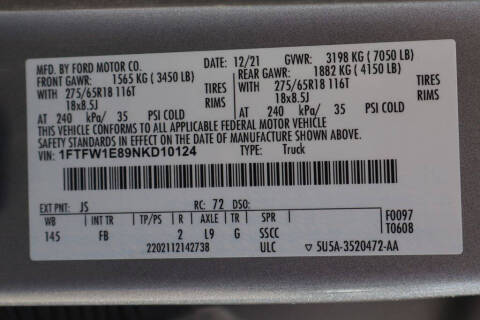 2022 Ford F-150