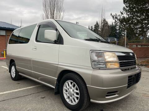 1997 Nissan Elgrand for sale at JDM Car & Motorcycle LLC in Shoreline WA