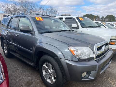 2007 Toyota 4Runner for sale at Space & Rocket Auto Sales in Meridianville AL