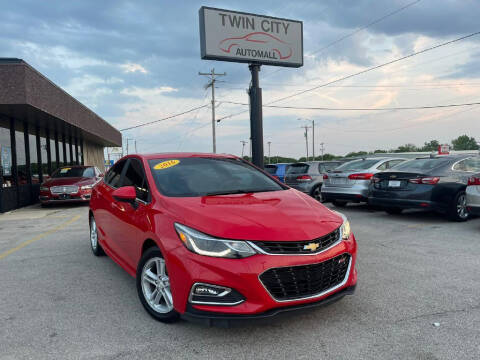 2016 Chevrolet Cruze for sale at TWIN CITY AUTO MALL in Bloomington IL