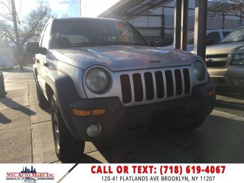 2003 Jeep Liberty for sale at NYC AUTOMART INC in Brooklyn NY