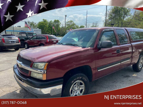 2004 Chevrolet Silverado 1500 for sale at NJ Enterprizes LLC in Indianapolis IN