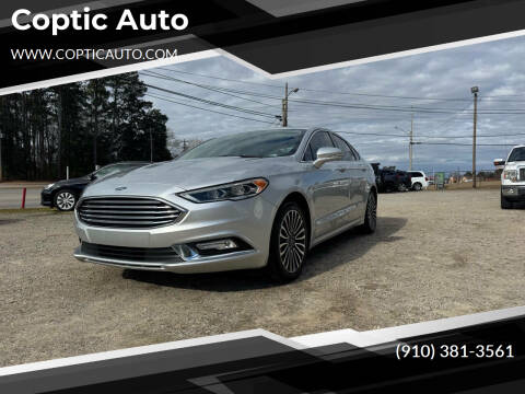 2017 Ford Fusion for sale at Coptic Auto in Wilson NC