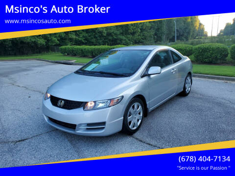 2011 Honda Civic for sale at Msinco's Auto Broker in Snellville GA