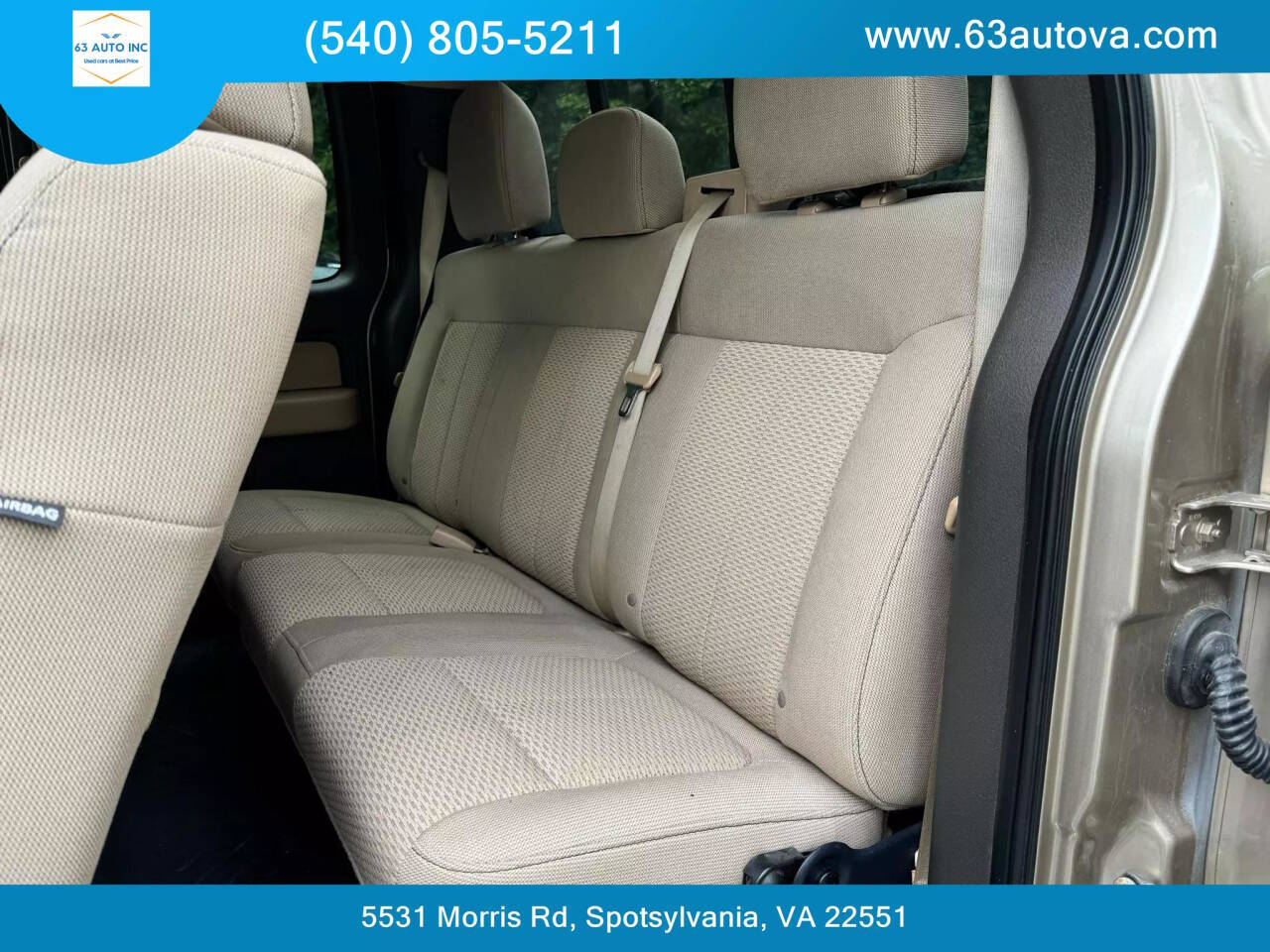 2011 Ford F-150 for sale at 63 Auto Inc in Spotsylvania, VA