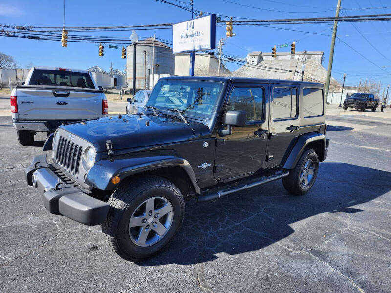 2015 Jeep Wrangler Unlimited for sale at J & J AUTOSPORTS LLC in Lancaster SC