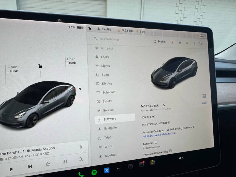 2021 Tesla Model 3 Standard Range Plus