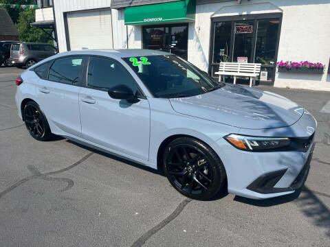 2022 Honda Civic for sale at Auto Sales Center Inc in Holyoke MA