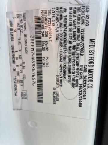 2003 Mercury Grand Marquis GS