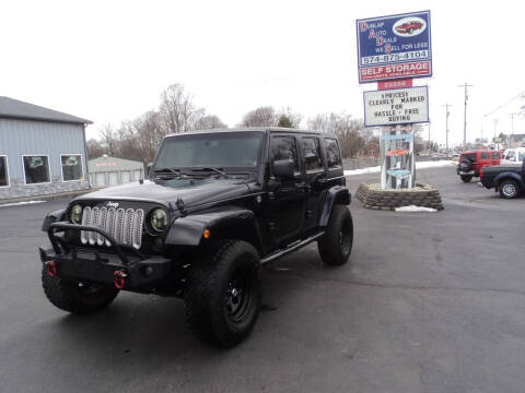 2013 Jeep Wrangler Unlimited for sale at Dunlap Auto Deals in Elkhart IN