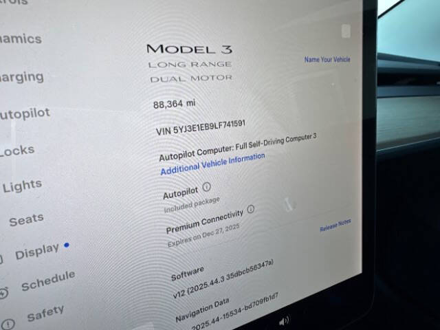 2020 Tesla Model 3 Long Range