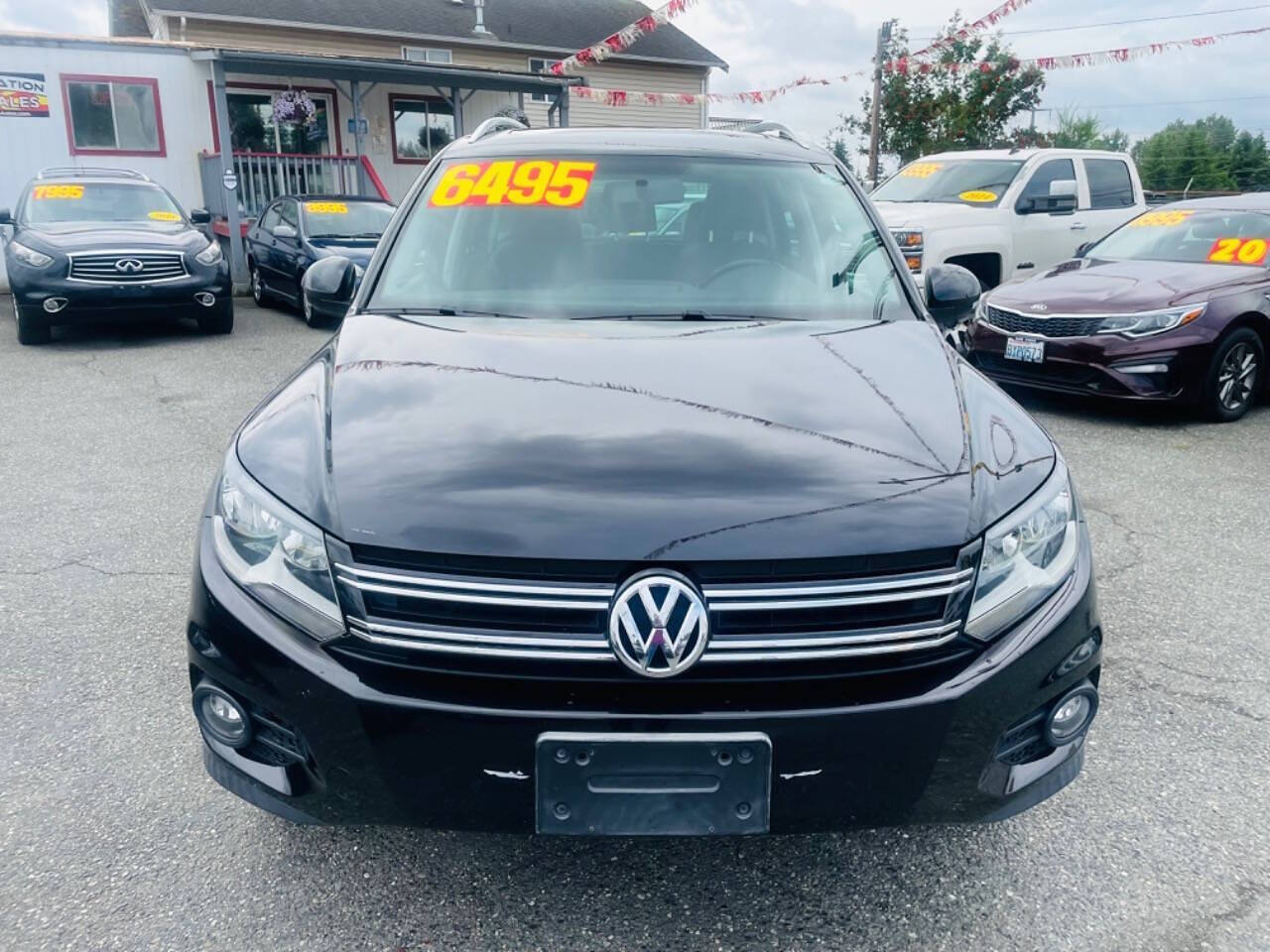 2012 Volkswagen Tiguan for sale at New Creation Auto Sales in Everett, WA