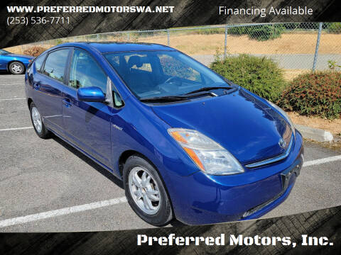 2008 Toyota Prius for sale at Preferred Motors, Inc. in Tacoma WA