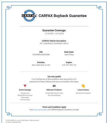 2017 Chevrolet Silverado 1500