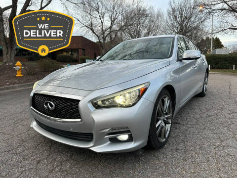 2015 Infiniti Q50 for sale at Aria Auto Inc. in Raleigh NC