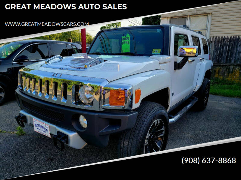 2008 HUMMER H3 for sale at GREAT MEADOWS AUTO SALES in Great Meadows NJ