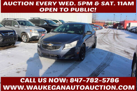 2013 Chevrolet Cruze for sale at Waukegan Auto Auction in Waukegan IL