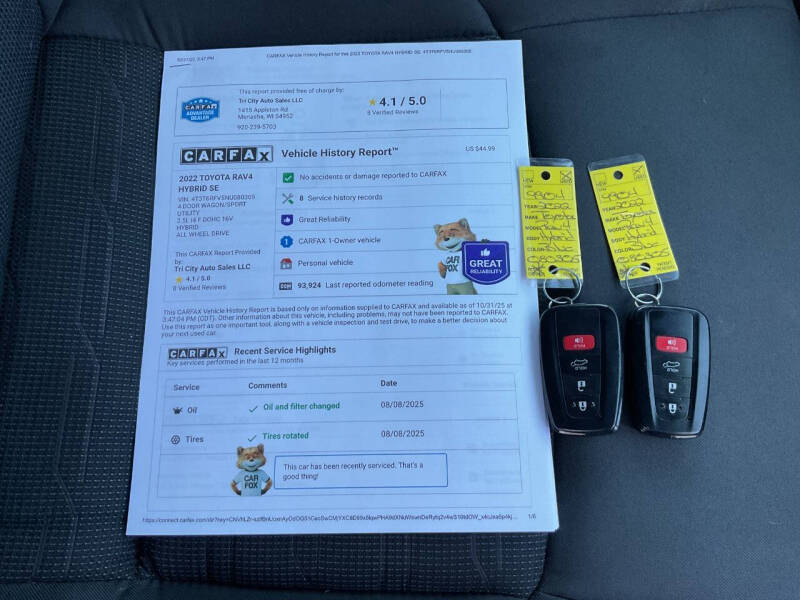 2022 Toyota RAV4 Hybrid SE