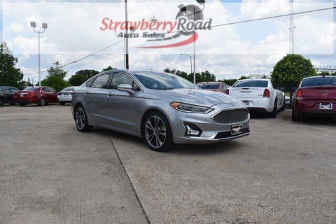 2020 Ford Fusion for sale at Strawberry Road Auto Sales in Pasadena TX