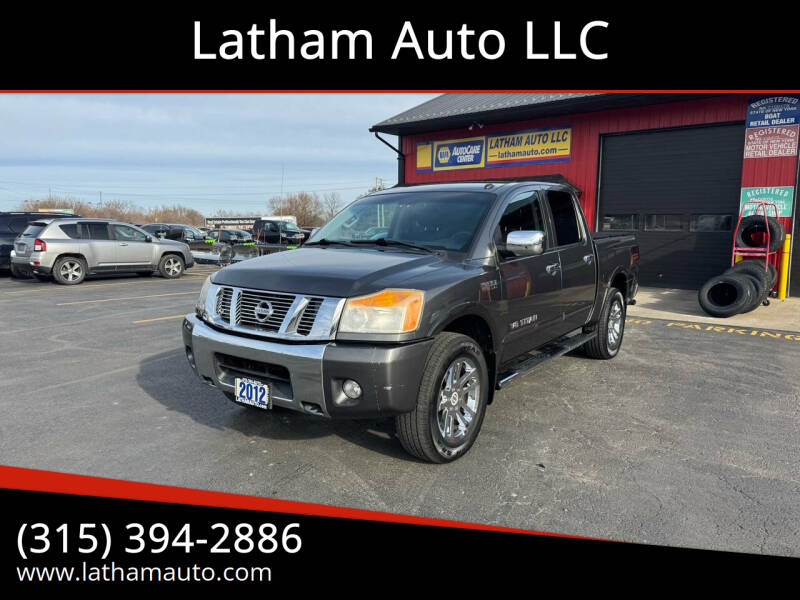 2012 Nissan Titan for sale at Latham Auto LLC in Ogdensburg NY