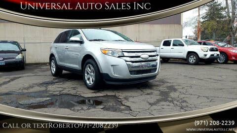 2013 Ford Edge for sale at Universal Auto Sales Inc in Salem OR
