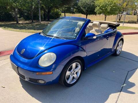 2007 Volkswagen New Beetle Convertible for sale at Texas Giants Automotive in Mansfield TX