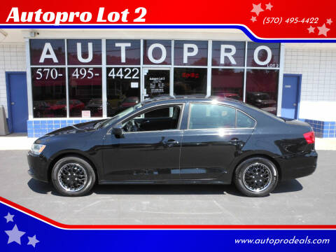 2014 Volkswagen Jetta for sale at Autopro Lot 2 in Sunbury PA