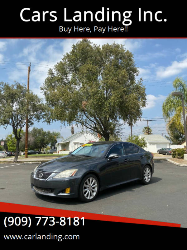 2010 Lexus IS 250 for sale at Cars Landing Inc. in Colton CA