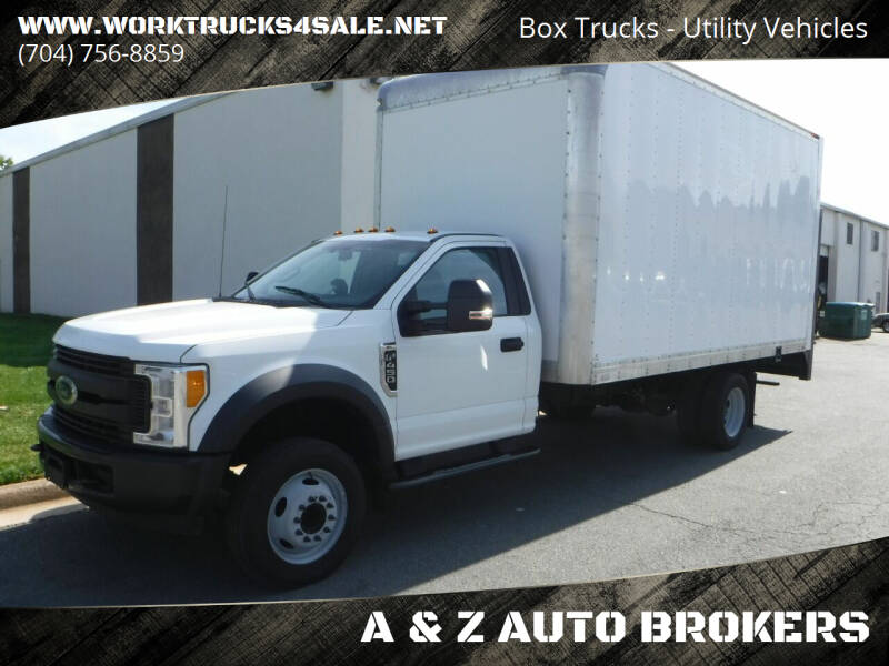 2017 Ford F-450 Super Duty for sale at A & Z AUTO BROKERS in Charlotte NC