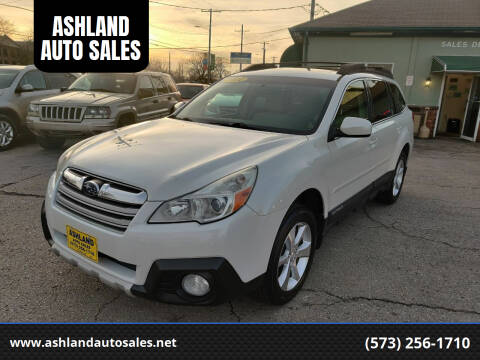 2014 Subaru Outback for sale at ASHLAND AUTO SALES in Columbia MO