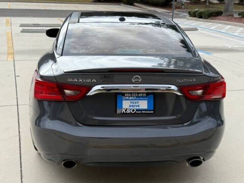 2016 Nissan Maxima Platinum