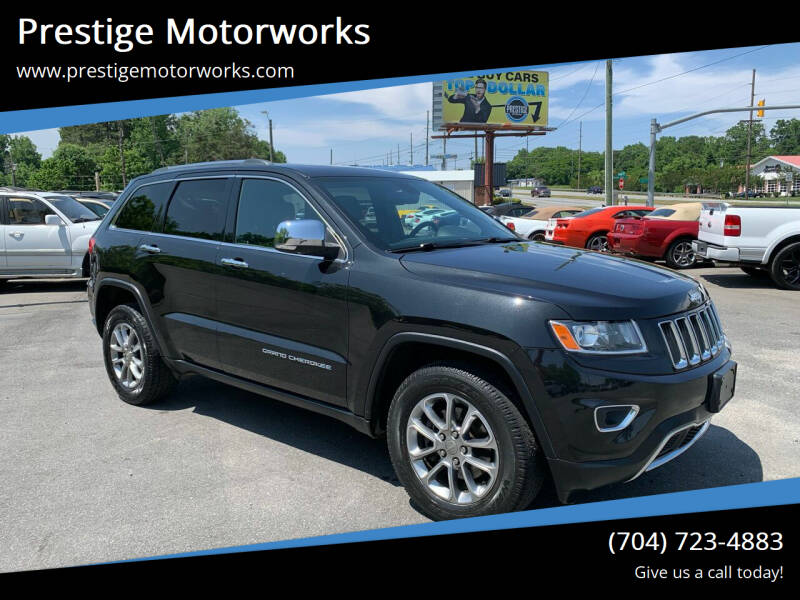 2014 Jeep Grand Cherokee for sale at Prestige Motorworks in Concord NC