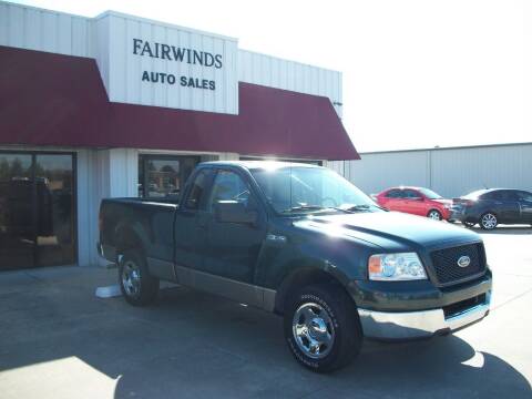 2005 Ford F-150 for sale at Fairwinds Auto Sales in Dewitt AR