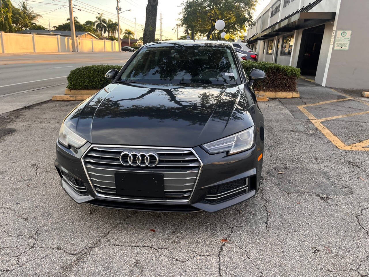 2018 Audi A4 for sale at M & J UNITED AUTO SALES in LAUDERDALE LAKES, FL