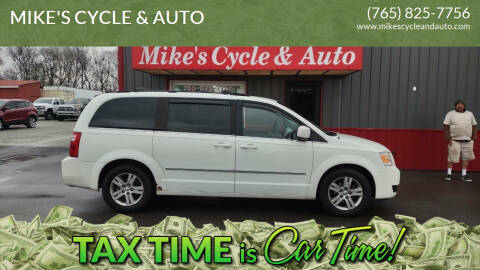 2010 Dodge Grand Caravan for sale at MIKE'S CYCLE & AUTO in Connersville IN