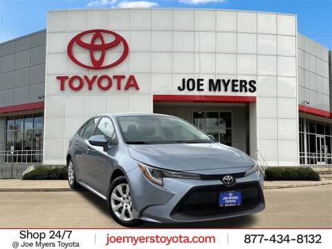 2021 Toyota Corolla for sale at Joe Myers Toyota PreOwned in Houston TX